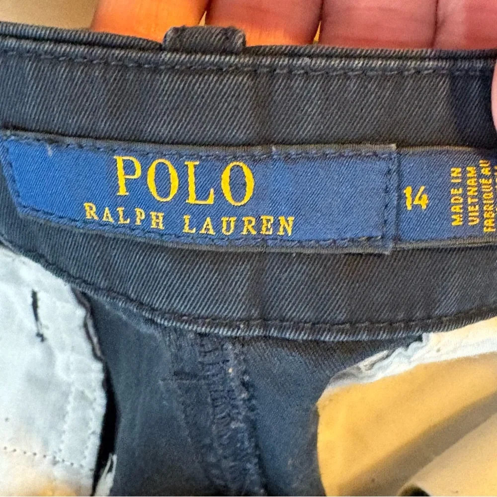 Polo Ralph‎ Lauren blue logo shorts 14 - Picture 3 of 4